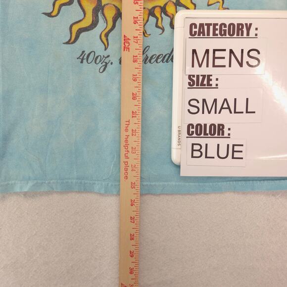 Sublime Band Short Sleeve Crew Neck Graphic T Shirt Mens Size Small S Blue - Picture 6 of 9